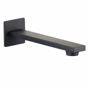Mondella Matte Black Rococo Bath Spout