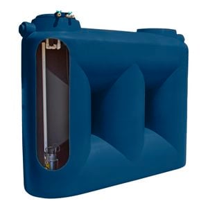 Clark Tanks 5000L Torris Blue Tradepack Tank And Davey Evo MK2 Pump