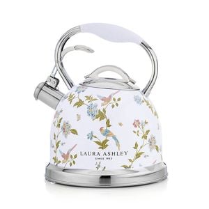 Laura Ashley 2.5L/10 Cup Stove Top Kettle Water Boiler Elveden White