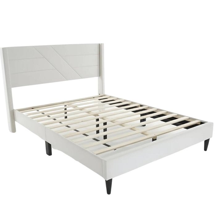 Galenia Bed Frame Beige - Double