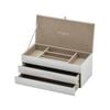 One Six Eight London Gabriella White Large Jewellery Box