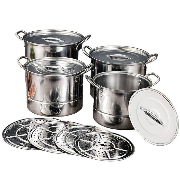 Camping Pot Set With Kettle