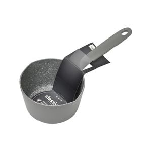 Classica Diamond Stone Non Stick Mini Milk Pan 12cm - Grey
