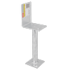 Pryda 200mm M12 Half Stirrup Post Anchor