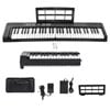Ufurniture 61-Key Electronic Piano Keyboard Foldable With Portable Piano Bag  Digital Keyboard For Beginner Kids Gift Black