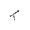 Zenith 6 x 50mm Zinc Plated Coach Head Bolt and Nut