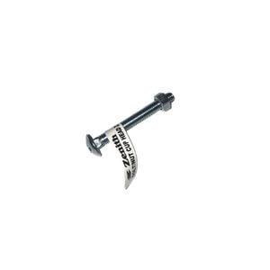Zenith 6 x 50mm Zinc Plated Coach Head Bolt and Nut