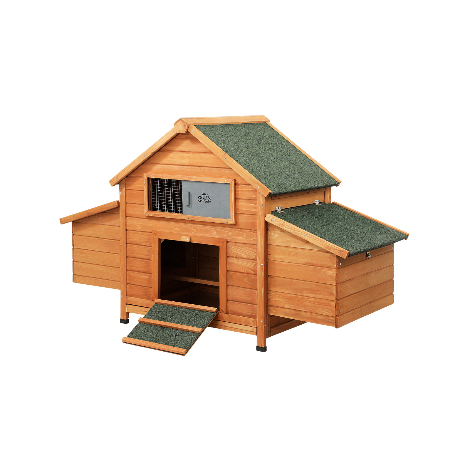 Alopet Chicken Coop Rabbit Hutch Large House Run Cage Wooden Outdoor Pet Hutch Bunnings Australia