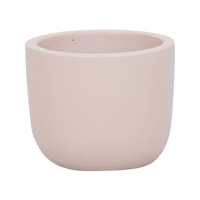 11 x 9cm Cream XS Plain Ceramic Egg Pot