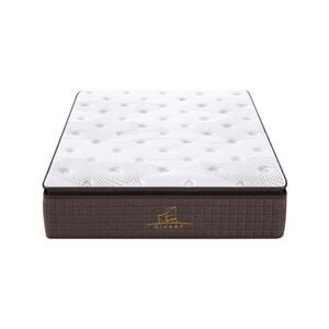 Luxe Dreams Double Size 7 Zones Pocket Spring Premium Medium Feel 34cm Mattress