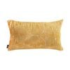 SOGA 35cm Mustard Yellow Throw Pillow – Geometric Corded