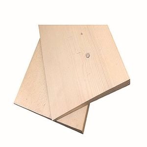170mm L/M Weatherboard Baltic Pine Primed Square Edge