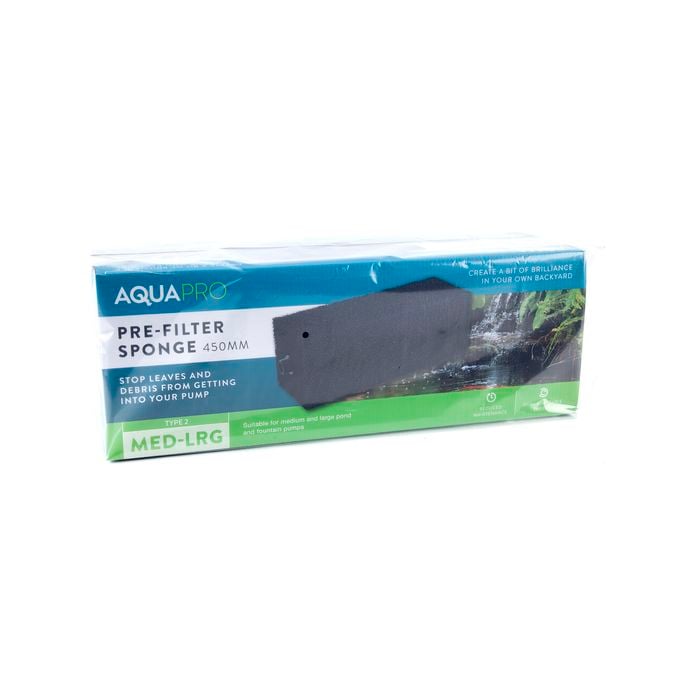 AQUAPRO 450 x 160 x 160mm Large Pre-Filter Sponge