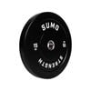 Sumo Strength 15kg Black Rubber Bumper Plate (single)