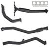 Ignite Exhausts Turbo Back For Nissan D22 Navara 2.5l 3" No Cat With Hotdog 409 Stainless Steel