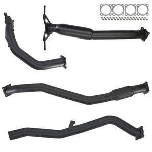 Ignite Exhausts Turbo Back For Nissan D22 Navara 2.5l 3" No Cat With Hotdog 409 Stainless Steel