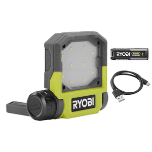 Ryobi USB LED Flip Light 2Ah Kit