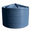 Clark Tanks 22000L Round Poly Water Tank - Mountain Blue