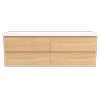 New England Joinery 1500mm Dignate Regal Top Wall Hung Vanity