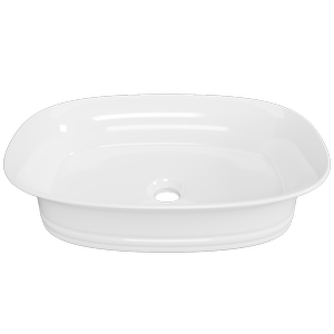 New England Joinery 560mm White Gloss Bonnie Basin - White Gloss