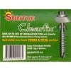 Suntuf 65mm Clearfix Polycarbonate Trimdeck Screws - 50 Pack
