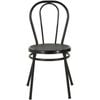 Norton Carbon Metal Dining Chair - Black
