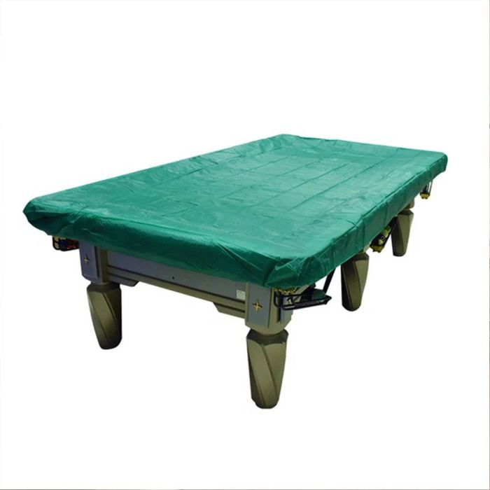 Leaf Living Arix Waterproof Thickened Pvc 9ft Billiard Pool Table Cover Green Corner Iron Plate - Elastic Style
