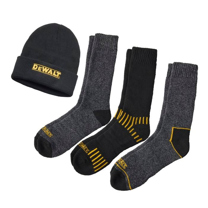 DEWALT Beanie and Sock Combo Pack