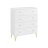 Sarantino Rocco Chest of Drawers - White