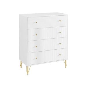 Sarantino Rocco Chest of Drawers - White