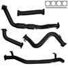 Ignite Exhausts Turbo Back For Toyota Landcruiser 79 Series V8 S/cab 3" Cat & Pipe Only 409 Stainless Steel