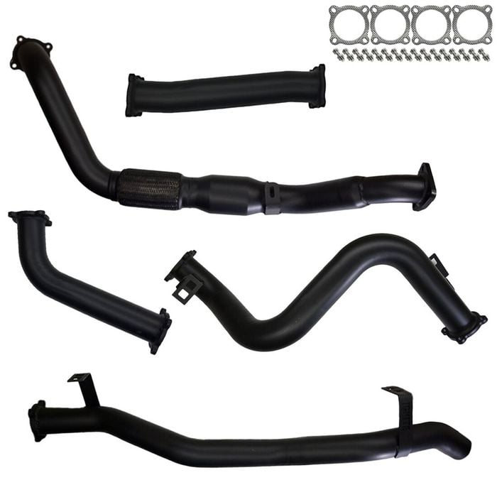 Ignite Exhausts Turbo Back For Toyota Landcruiser 79 Series V8 S/cab 3" Cat & Pipe Only 409 Stainless Steel