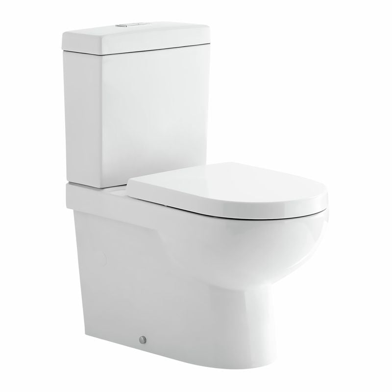 Rococo Rimless Back To Wall Toilet Suite