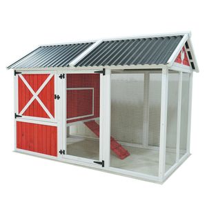 Flyline Walk-In Chateau Chicken Coop 6 Chicken Capacity Chicken Coop
