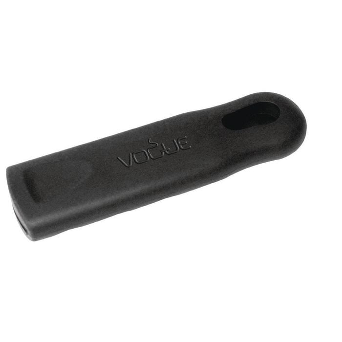 Vogue Silicone Pan Handle Heat Resistant Medium Black Fits 260-320mm Pans Gd801