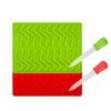 Catzon 2 Pcs Worm Ice Cube Molds with Bonus Dropper for Gummy Cookie-A