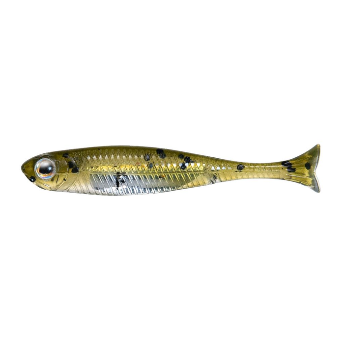 Fish Arrow Flash J Huddle 1" Finesse Soft Plastic Fishing Lure 02 Water Melon / Silver