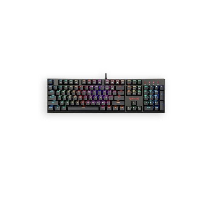 Redragon K582rgb Surara Black Full-size Wired Mechanical Keyboard