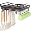 CARLA HOME Multifunctional Under Cabinet Cutting Board Metal Holder Organiser