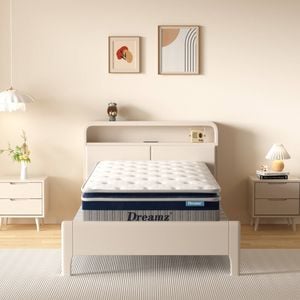 Dreamz CLOUD 32CM Medium Firm 100% Nature Latex Mattress - King Single