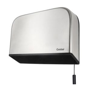 Goldair Stainless Steel Bathroom Fan Heater