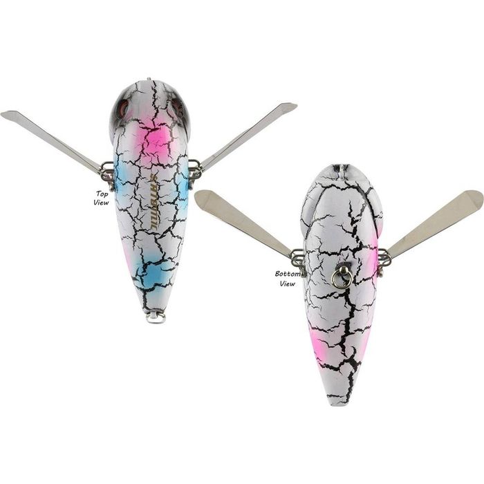 Atomic Hardz Slappa 90 Cicada 90mm 28.1g Fishing Lure Snake White