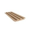 Easycraft Ikara Channel General Purpose 15mm 2700x105mm Ecru Oak Pack of 4