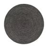Colorscope seasons stripe contemporary indoor outdoor rug charcoal 240x240cm