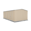 Absco Sheds 5.96 x 3.0 x 2.06m Classic Cream Workshop Three Door Garden Shed