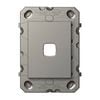 Arteor Cover Plate Grid 1 Gang Magnesium