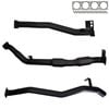 Ignite Exhausts Turbo Back For Toyota Landcruiser 76 Series V8 Wagon 3" Cat With Pipe 409 Stainless Steel
