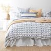 Bambury Amara Quilt Cover Set  245x210cm 100% Cotton  - King