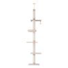 i.Pet 290cm Cat Tree Kitten Beige