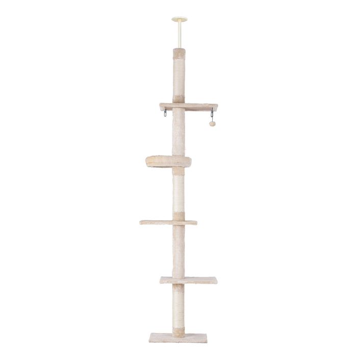 i.Pet 290cm Cat Tree Kitten Beige